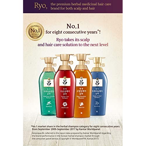 Ryo Chung Ah Mo Dry Scalp Deep Cleansing Shampoo + Conditioner