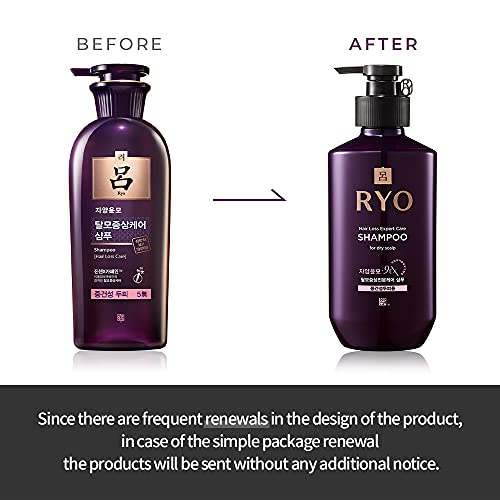 RYO Hair Loss Care Shampoo For Normal & Dry Scalp 400ml13.5oz G...