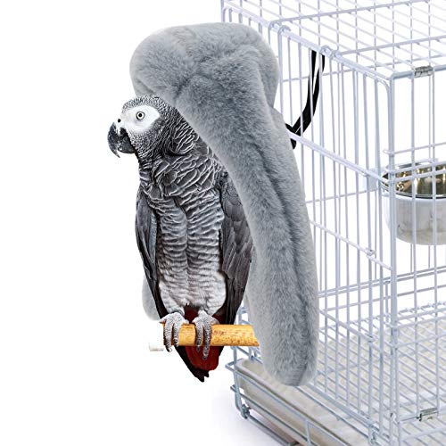 Rypet Cozy Corner Fleece Bird Blanket - Parrot Cage Snuggle Hut W...