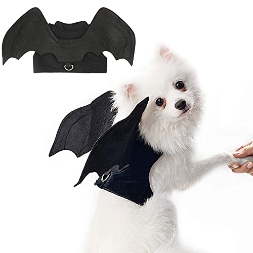 RYPET Dog Halloween Costume - Halloween Bat Wings Pet Costumes fo...