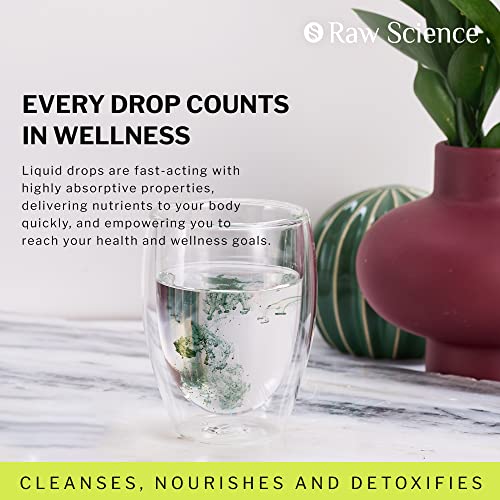 Chlorophyll Liquid Drops - Organic Chlorophyll - Natural Energy B...