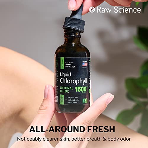Chlorophyll Liquid Drops - Organic Chlorophyll - Natural Energy B...
