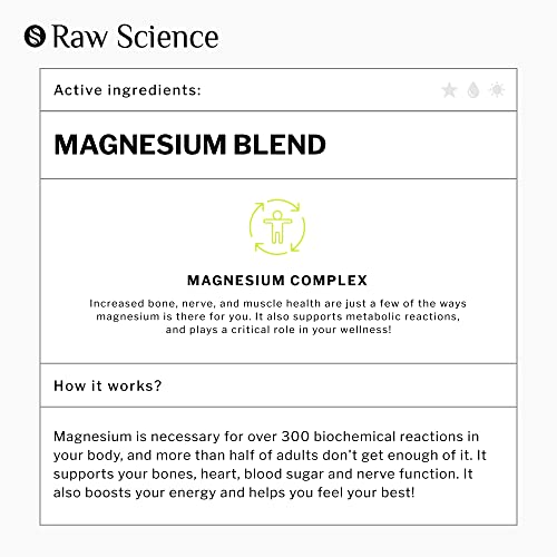 Magnesium Citrate Capsules | Magnesium Supplement for Men & Women...