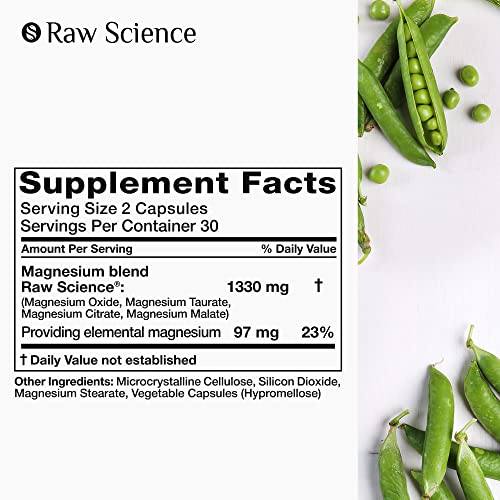 Magnesium Citrate Capsules | Magnesium Supplement for Men & Women...