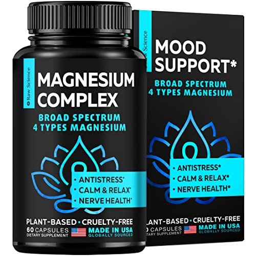 Magnesium Citrate Capsules | Magnesium Supplement for Men & Women...