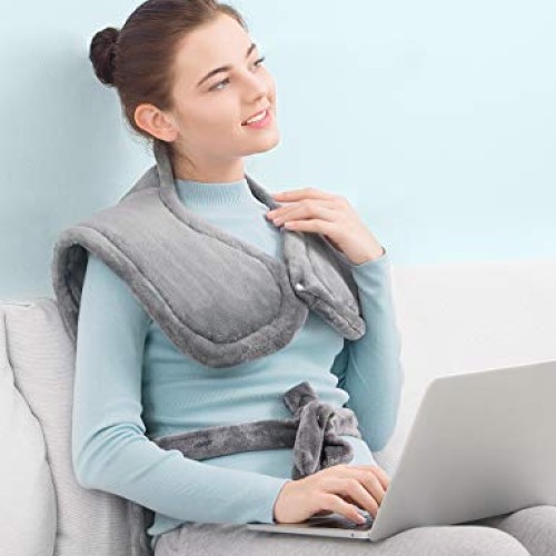 XXX-Large Electric Heating Pad for Neck and Shoulders, Heating Pa...