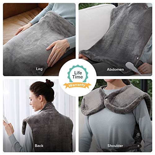 XXX-Large Electric Heating Pad for Neck and Shoulders, Heating Pa...