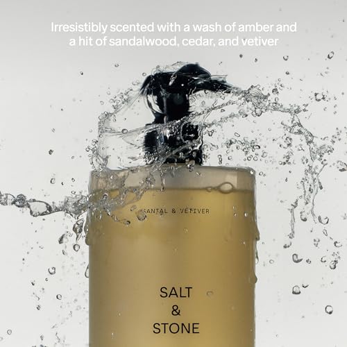 SALT & STONE Antioxidant-Rich Body Wash - Santal & Vetiver | Clea...