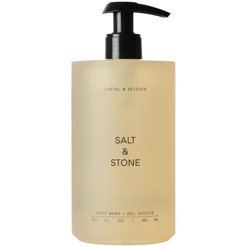 SALT & STONE Antioxidant-Rich Body Wash - Santal & Vetiver | Clea...