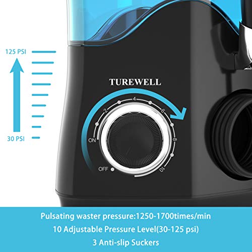 Water Flosser, Dental Oral Irrigator for Teeth/Braces,10 Pressure...