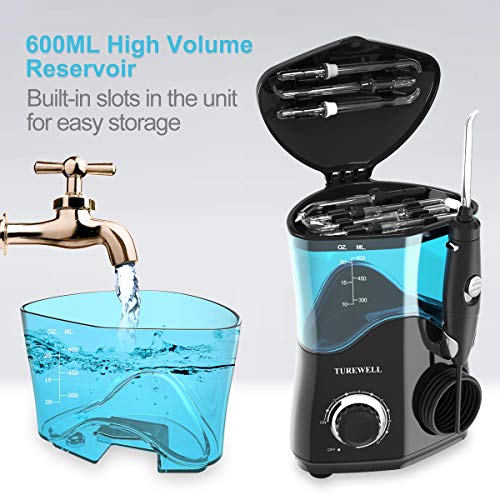 Water Flosser, Dental Oral Irrigator for Teeth/Braces,10 Pressure...