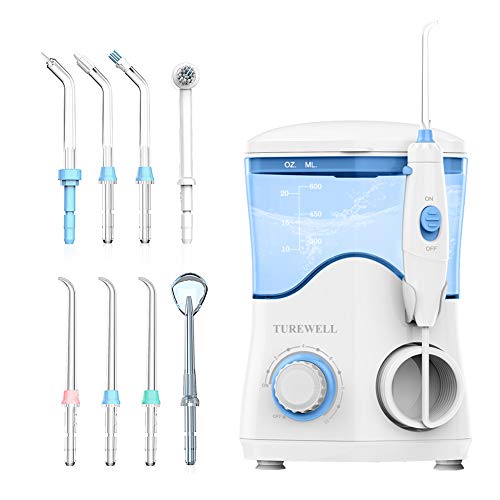 Water Flosser, Dental Oral Irrigator for Teeth/Braces,10 Pressure...