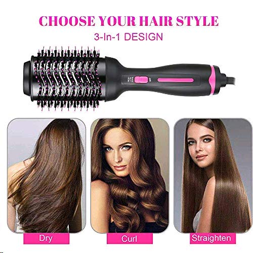 Hair Dryer Brush-Hot Air Brush, Professional Hair Dryer & Volumiz...