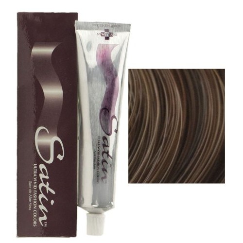Satin Hair Color - ultra vivid fashion colors - 6 Mocha