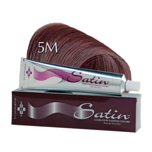 Satin Ultra Vivid Fashion Colors - Mahogany Series 5M Medium Mah...