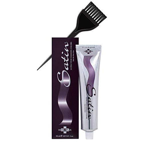 SATIN Hair Color, Developlus Ultra Vivid Fashion Colors with Sle...