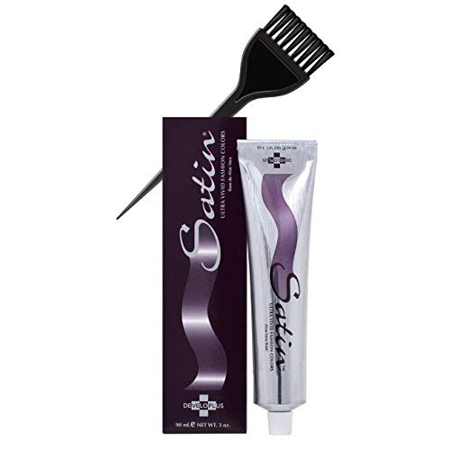 SATIN Hair Color, Developlus Ultra Vivid Fashion Colors with Sle...