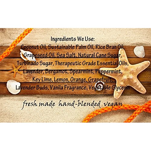 Scented Accents South Beach Ocean Salt Scrub Peppermint Vanilla G...