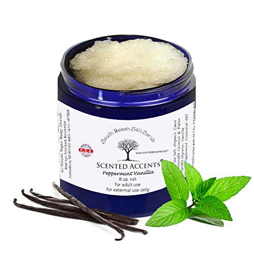 Scented Accents South Beach Ocean Salt Scrub Peppermint Vanilla G...