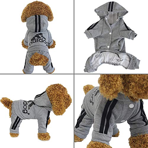 Scheppend Original Adidog Pet Clothes for Dog Cat Puppy Hoodies C...