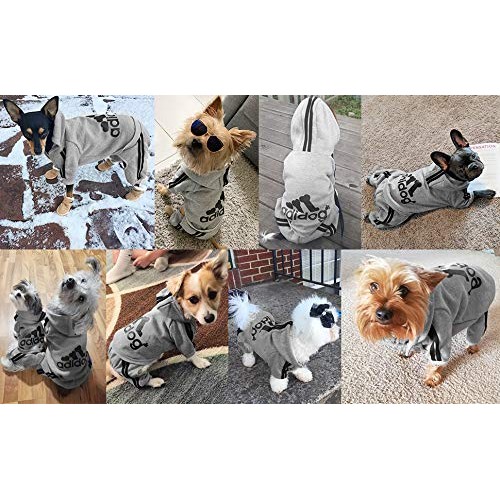 Scheppend Original Adidog Pet Clothes for Dog Cat Puppy Hoodies C...