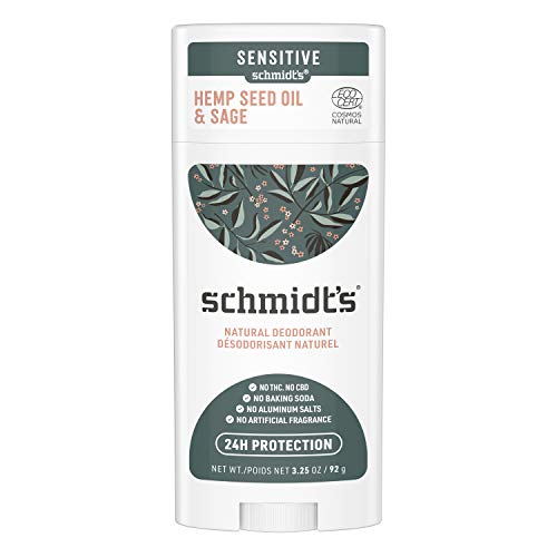 Schmidts Aluminum Free Natural Deodorant for Women and Men, Sage...