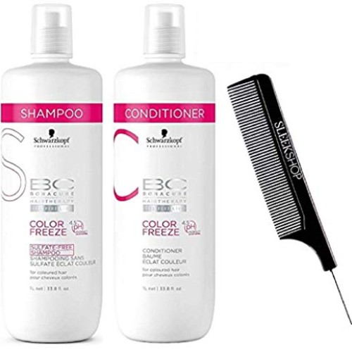 Schwarzkopf BC Bonacure COLOR FREEZE Sulfate-Free SHAMPOO & CONDI...