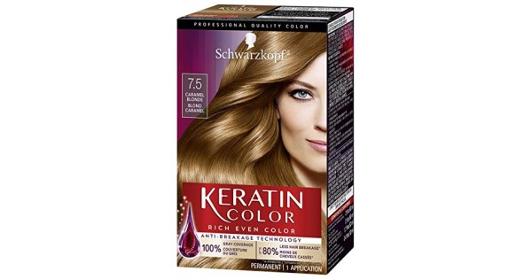 5. Schwarzkopf Keratin Color Permanent Hair Color Cream, 8.0 Silky Blonde (Packaging May Vary) - wide 4