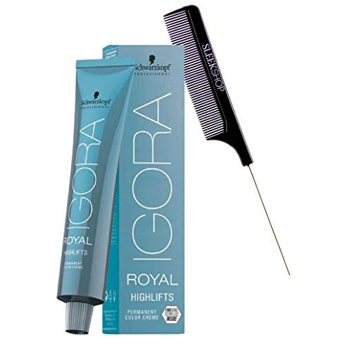 Schwarzköpf IGORA ROYAL HIGHLIFTS Permanent Hair Color Creme Dye ...