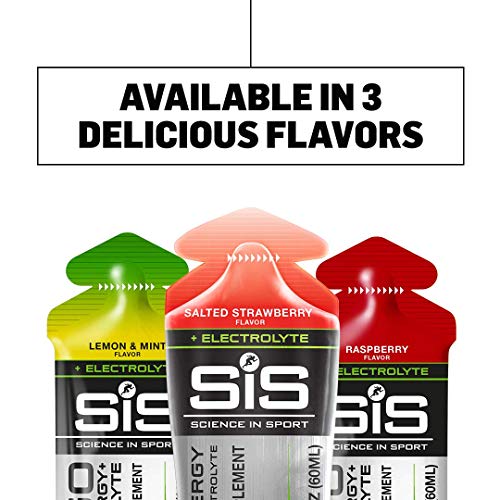 SCIENCE IN SPORT Energy Electrolyte Gels, 22g Fast Acting Carbohy...