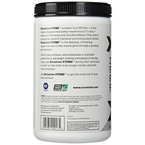 Scivation Xtend - Grape Escape, 30 Servings 13.8oz