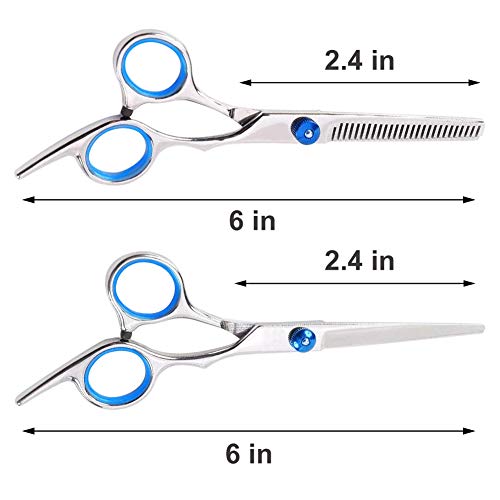 Hair Scissors,Hair Cutting Scissors Set,Barber Hair Thinning Shea...
