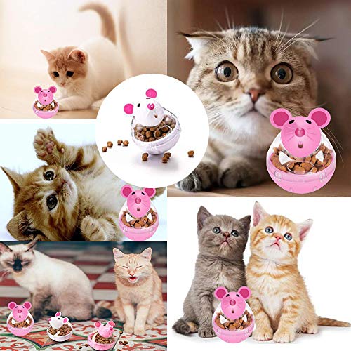 SeaCea Small Cat Food Balls Slow Feeder Toy, Cat Treat Dispenser ...
