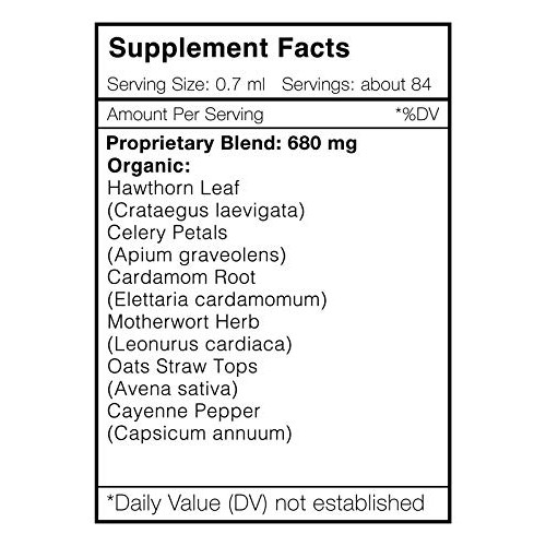 Blood Pressure Secret Alcohol Extract, Tincture, Glycerite Hawtho...