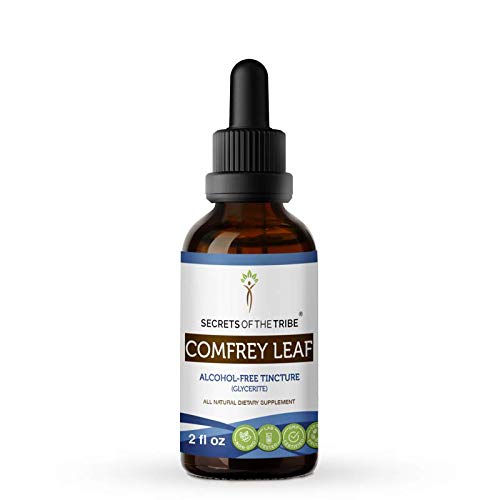 Comfrey Leaf Tincture Alcohol-Free Liquid Extract, Organic Comfre...