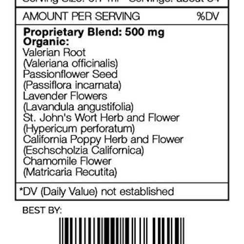 Dream Secret Alcohol-Free Extract, Tincture, Glycerite Valerian, ...