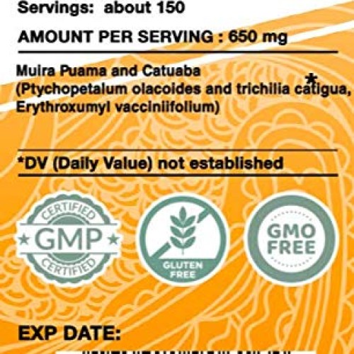 Garden Organics - Muira Puama and Catuaba Alcohol-Free Extract, ...