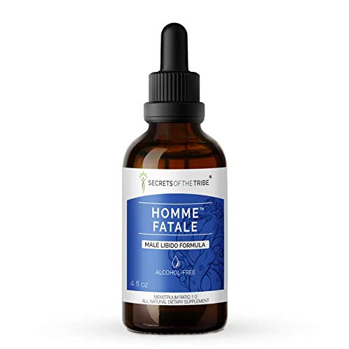 Homme Fatale Alcohol-Free, Glycerite Tongkat Ali, Tribulus, Barre...