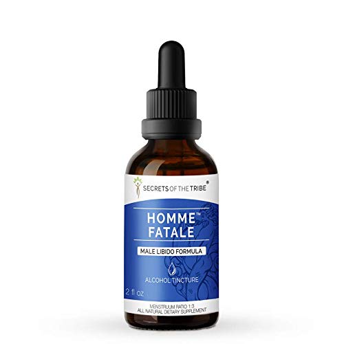 Homme Fatale Alcohol, Glycerite Tongkat Ali, Tribulus, Barrenwort...