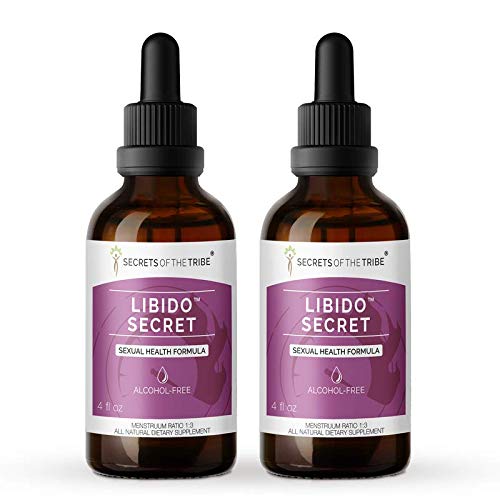 Libido Secret Alcohol-Free, Glycerite Ashwagandha,Maca,Oatstraw,C...