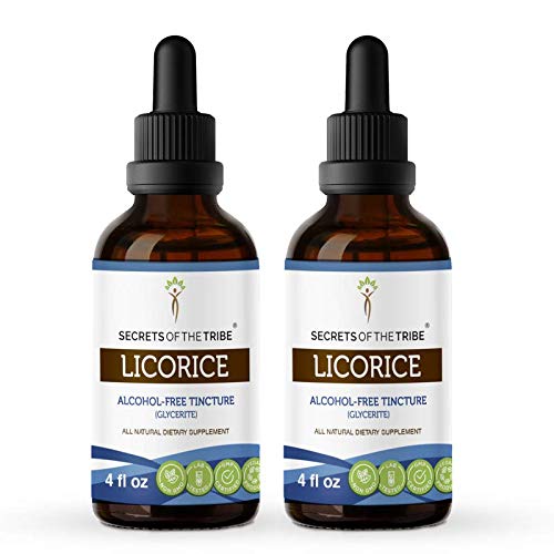 Licorice Alcohol-Free Liquid Extract, Organic Licorice Glycyrrhi...
