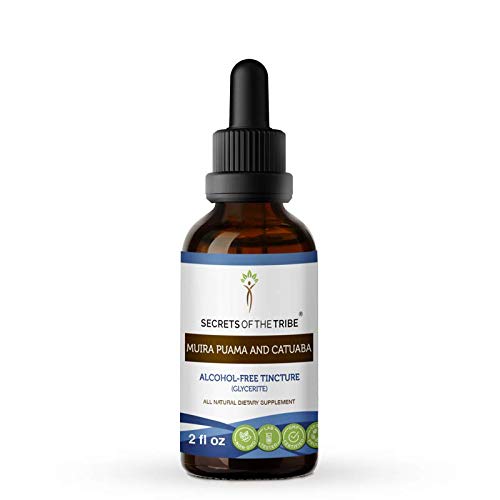 Muira Puama and Catuaba Liquid Extract Alcohol-Free Tincture Pty...