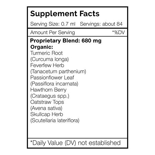 Nerve Secret Alcohol-Free Extract, Tincture, Glycerite Turmeric, ...
