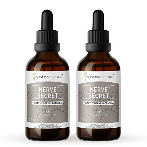 Nerve Secret Alcohol-Free Extract, Turmeric, Feverfew, Passionflo...