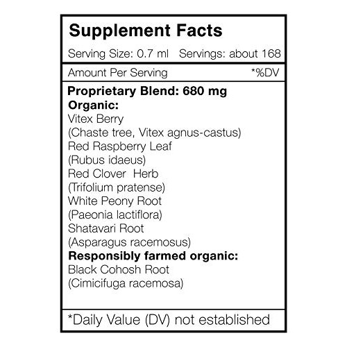 Pre-Conceive Alcohol, Glycerite Vitex, Red Raspberry, Black Cohos...