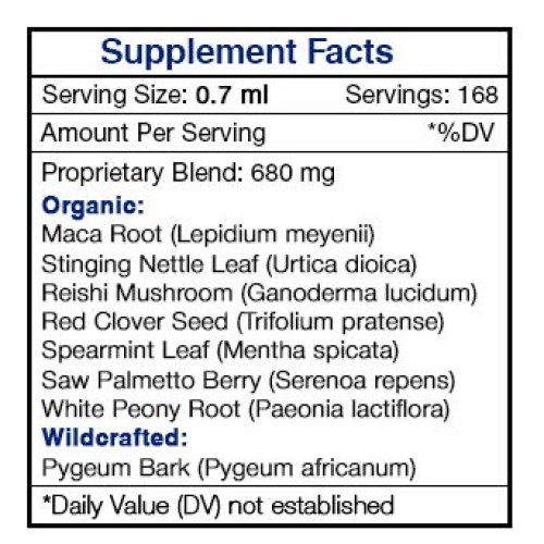 Prosta Vigor Alcohol-Free, Glycerite Pygeum, Maca, Stinging Nettl...