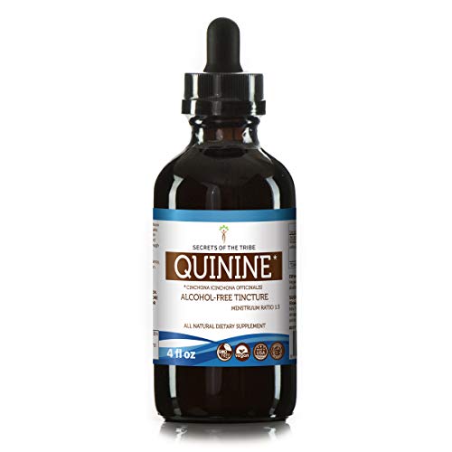 Quinine Alcohol-Free Liquid Extract, Organic Quinine Cinchona of...