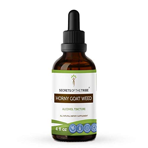Secrets Of The Tribe Horny Goat Weed Alcohol Tincture Liquid Dro...