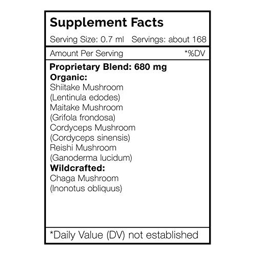 Secrets Of The Tribe - Mushrooms Blend, Immune Support Formula, H...