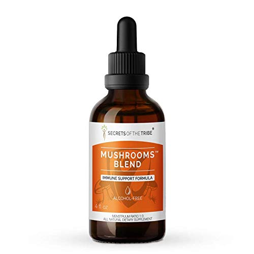 Secrets Of The Tribe - Mushrooms Blend, Immune Support Formula, H...